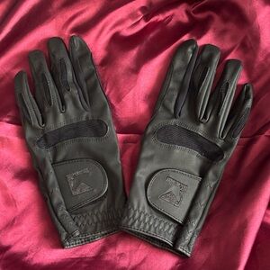 Black Dover Saddlery English Riding Gloves size 8 NWOT